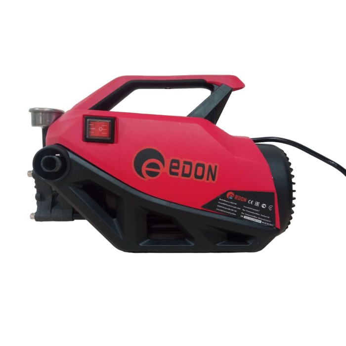 Мийка високого тиску Edon CM-PT90, 1500 Вт, тиск 6-9 МПа, витрата води 5,3 л/хв, шланг 8 м