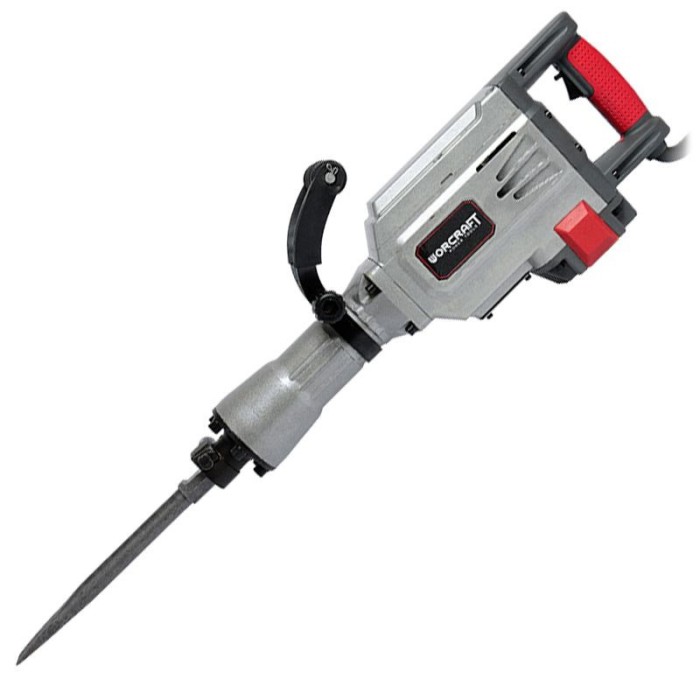 Молоток отбойный (бетонолом) Worcraft RB16-45H, SDS-HEX, 1500 Вт, 1400 уд/мин, 450 Дж, кейс, 2 зубила
