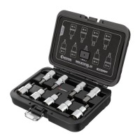 Набір біт INTERTOOL ET-8400, TORX 1/2" T20-T60, 55мм, S2, STORM