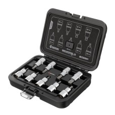 Набір біт INTERTOOL ET-8400, TORX 1/2" T20-T60, 55мм, S2, STORM