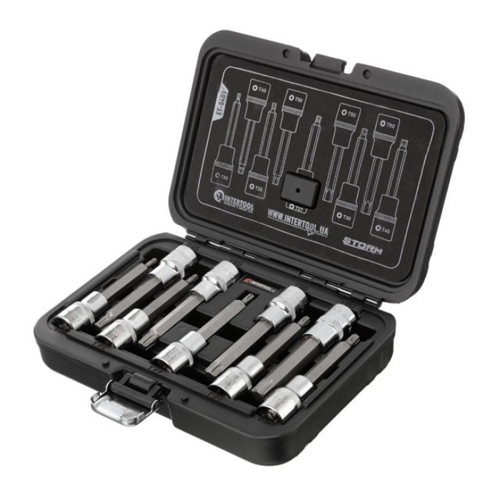 Набір біт INTERTOOL ET-8401, TORX 1/2