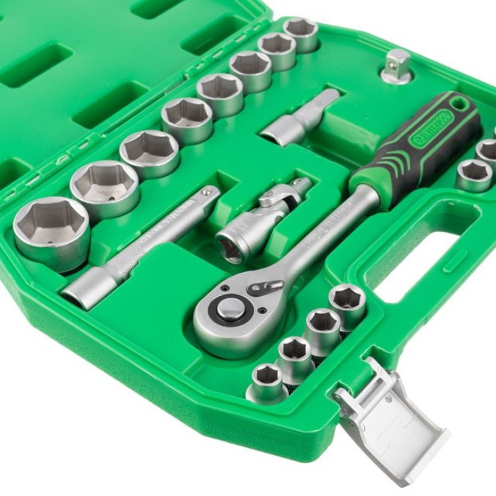 Набір інструменту INTERTOOL ET-6021SP, 21ед., 1/2