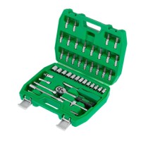 Набір інструментів INTERTOOL ET-6046SP 46шт, 1/4"