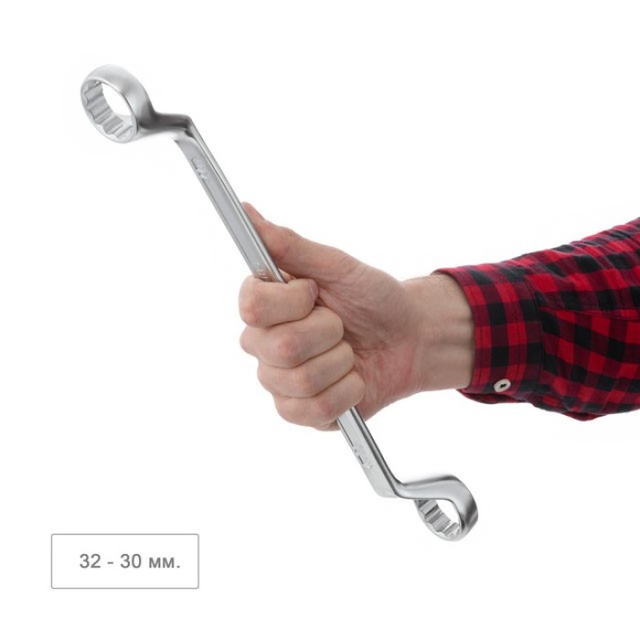 Набір накидних ключів INTERTOOL XT-1203, 12шт., 6-32мм Cr-V, покриття сатин-хром; DIN838 STORM