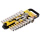 Набор насадок торцевых MasterTool 78-1220 PROFI, CrV 1/2”  8-32 мм, трещотка 72Т, 20 шт