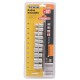 Набор насадок торцевых MasterTool 78-1410, CrV 1/4
