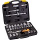 Набор насадок торцевых MasterTool 78-4032 PROFI, CrV 1/2”  8-32 мм, трещотка 72Т, 32 шт, кейс