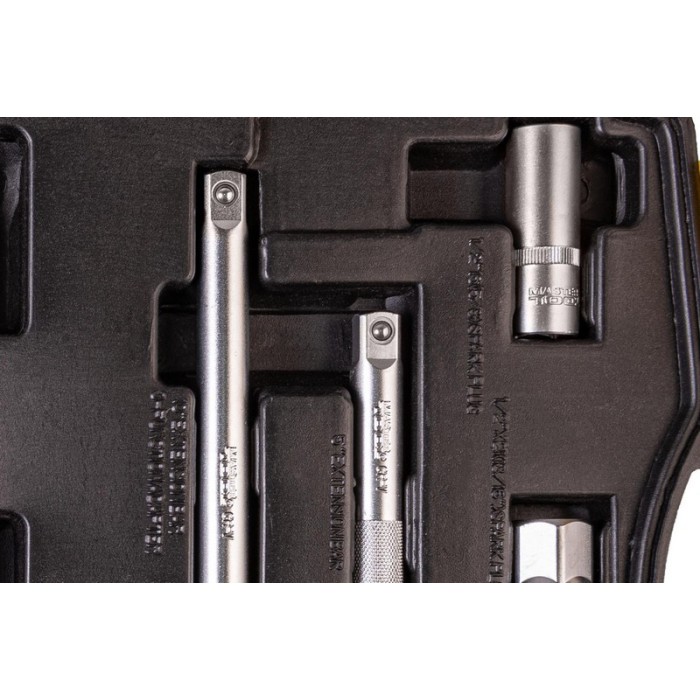 Набор насадок торцевых MasterTool 78-4032 PROFI, CrV 1/2”  8-32 мм, трещотка 72Т, 32 шт, кейс