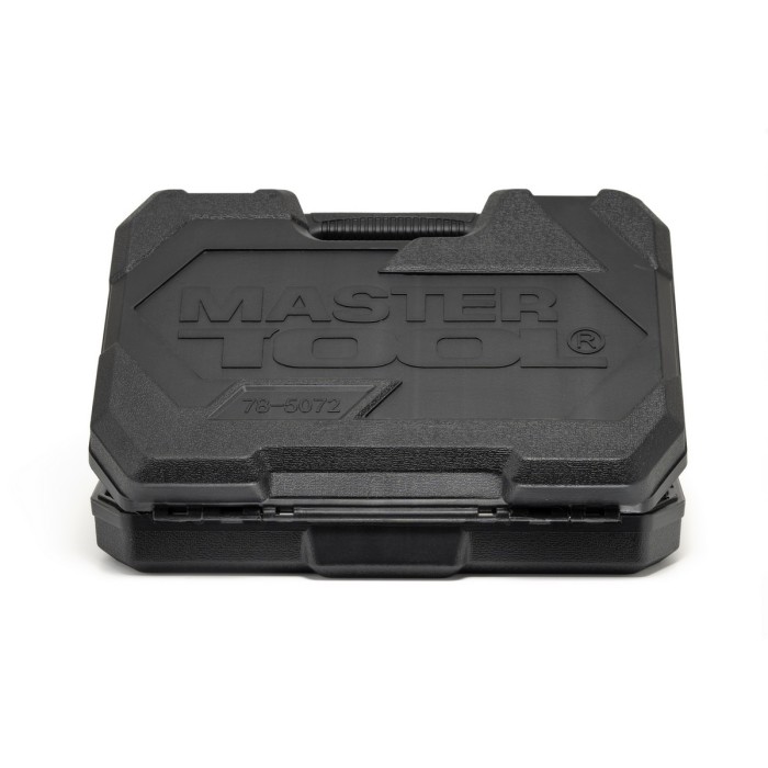 Набір насадок торцевих MasterTool 78-5072 PROFI, CrV 1/4