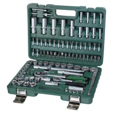 Набір насадок торцевих і біти 1/4", 1/2" 108 шт (12 граней) GRAD (6004575)