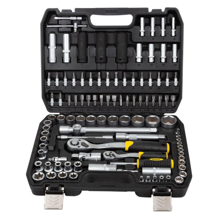 Набір насадок торцевих і біти 1/4