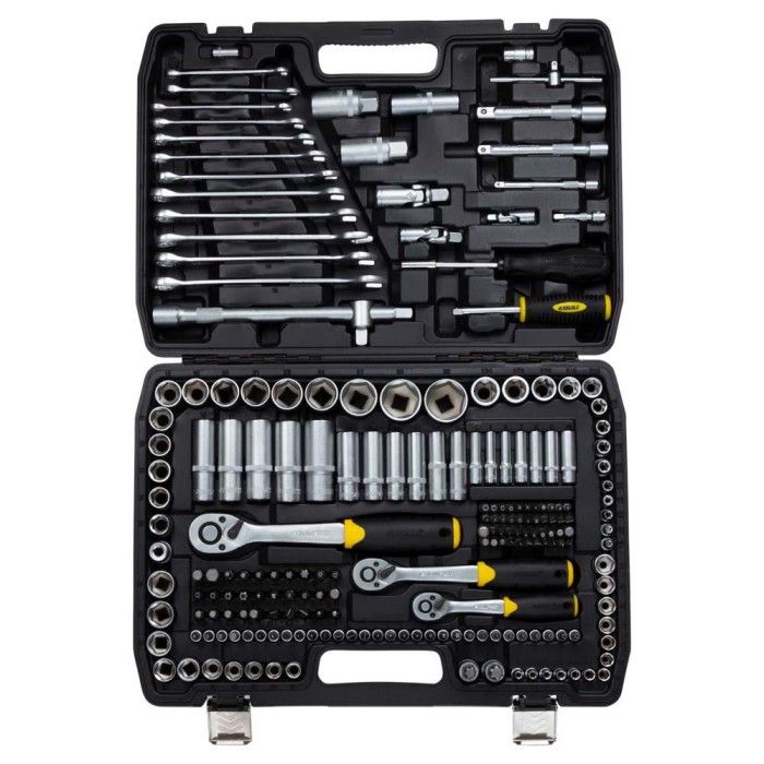 Набір насадок торцевих і біти 1/4