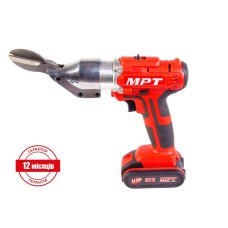 Ножиці по металу акумуляторні MPT MCS2150.A1, 21, Li-ion,1.5 Ач, 2 шв., сумка