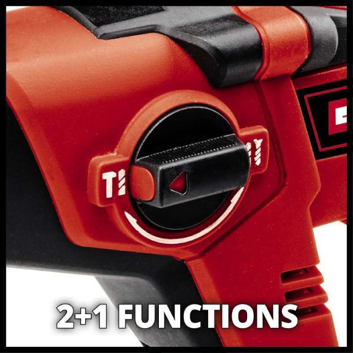 Перфоратор Einhell TE-HD 18/12 Li - Solo (без аккум.,18 В, 0-1300 об/мин, 1,3 Дж, 6000 уд/мин, 2+1 режима)