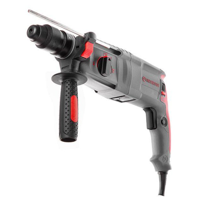 Перфоратор INTERTOOL DT-0184 (850 Вт, 3.2 Дж, 3 режими, SDS plus, знімний швидкозатискний патрон)