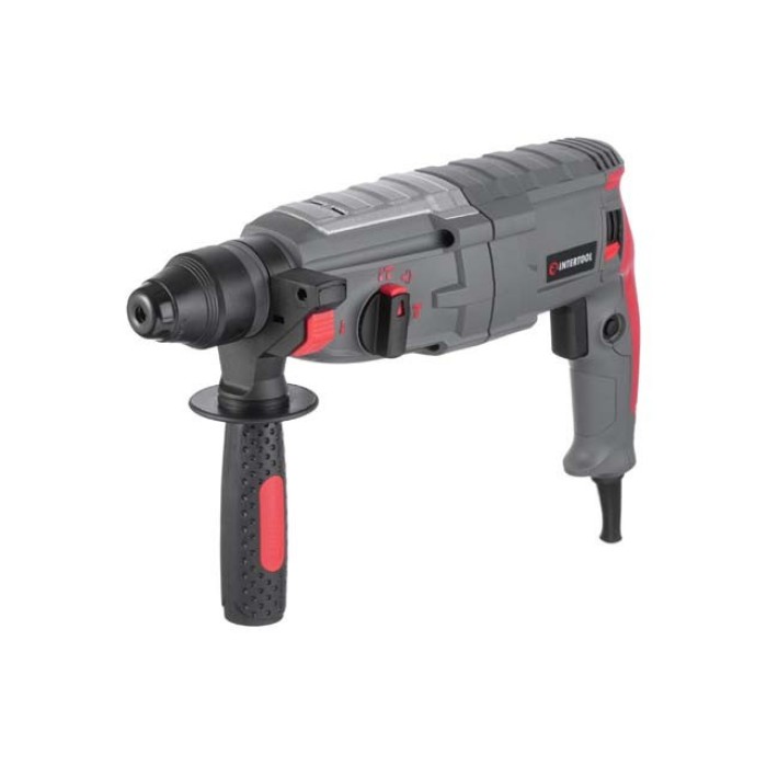 Перфоратор INTERTOOL DT-0185, SDS plus 1000 Вт, 0-1300 об/мин, 0-5100 уд/мин, max 28 мм