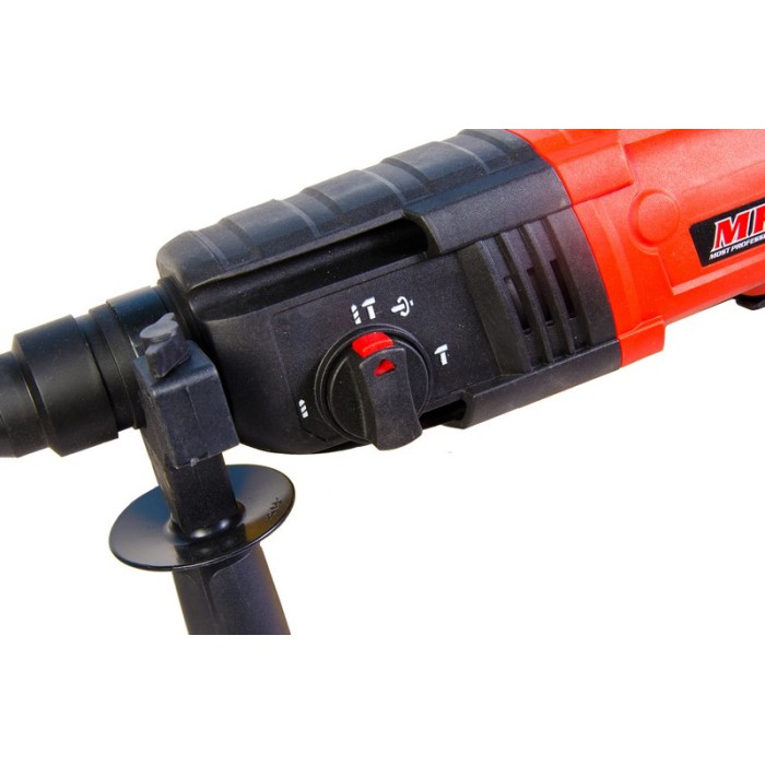 Перфоратор MPT MRHL2407, SDS plus 24 мм, 680 Вт, 870 об/хв, 4850 уд/хв, 2.15 Дж, 3 режими