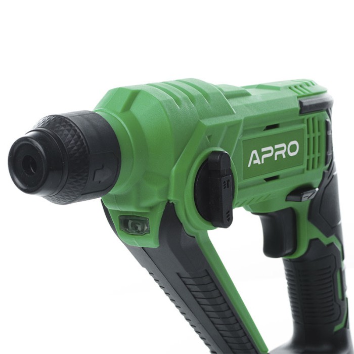 Перфоратор SDS+ APRO 1,5 Дж, 2А, 20CH, 1 АКБ, кейс