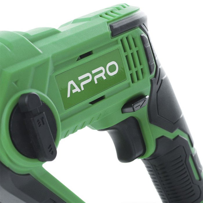 Перфоратор SDS+ APRO 1,5 Дж, 2А, 20CH, 1 АКБ, кейс