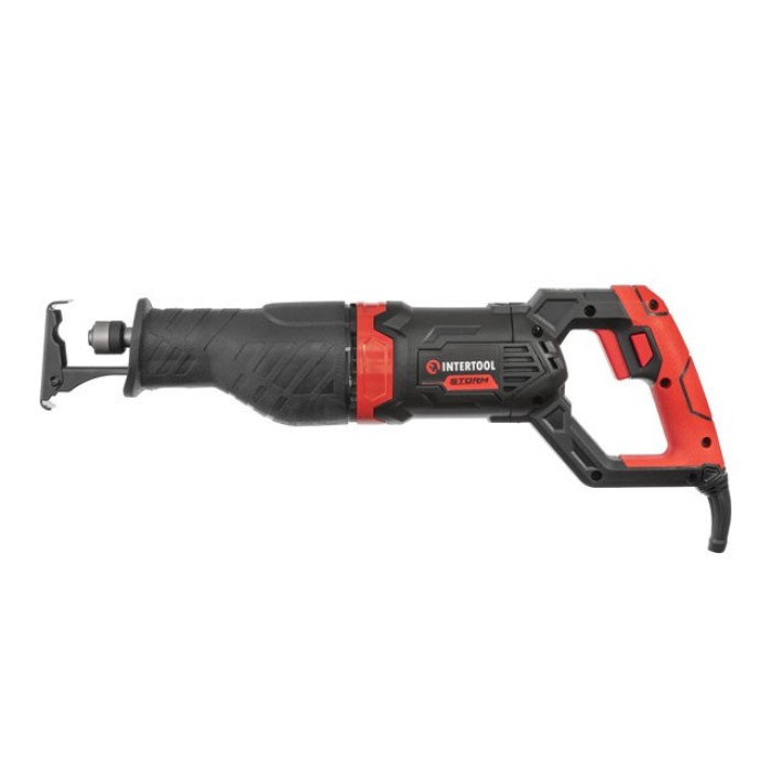 Пила сабельная INTERTOOL WT-0401, 1050 Вт, 0-2500 об/мин, ход пилки 28 мм, макс. рез 150 мм, кейс