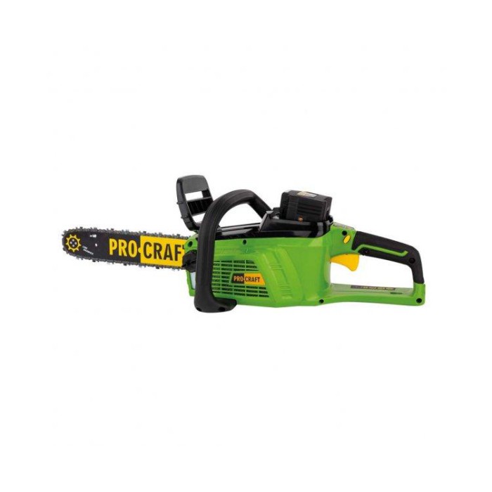 Пила цепная аккумуляторная PROCRAFT PKA-40Li с АКБ и зарядным устройством (45 минут непрерывной работы)