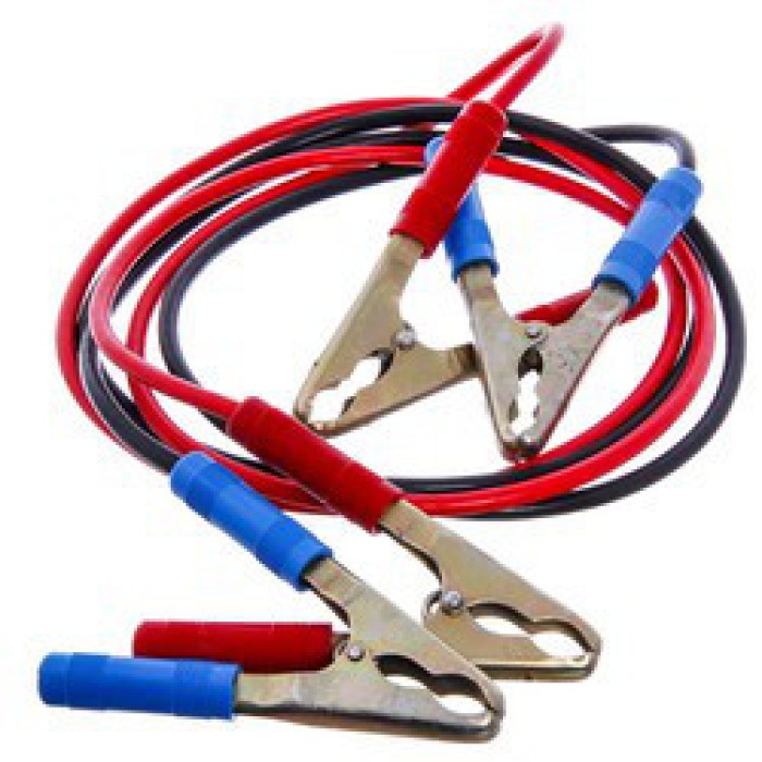 Дроти з затискачами крокодил 2м 500А, мідь (Херсон) ПРК20М Дроти з затискачами крокодил 2м 500А, мідь (Херсон) ПРК20М