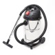 Пылесос строительный INTERTOOL DT-1030, 30 л., нерж. стали, 1400 Вт, встроенная розетка