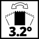 Реноватор Einhell TC-MG 220/1 E, 220 Вт, 11000 - 22000 об/мин, регулировка оборотов, насадки, пылеудаление