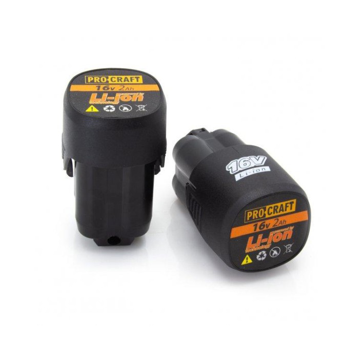 Секатор акумуляторний Procraft ES16Li, 16 В, Li-ion, 2 акумулятори, 2 А/год, кейс