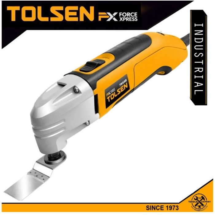 Шліфмашина багатофункціональна (реноватор) Tolsen Т-300 (300 Вт, 6 насадок у комплекті) Шліфмашина багатофункціональна (реноватор) Tolsen Т-300 (300 Вт, 6 насадок у комплекті)