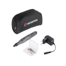 Пряма шліфмашина (гравер) INTERTOOL DT-0518, 0-18000об/хв.