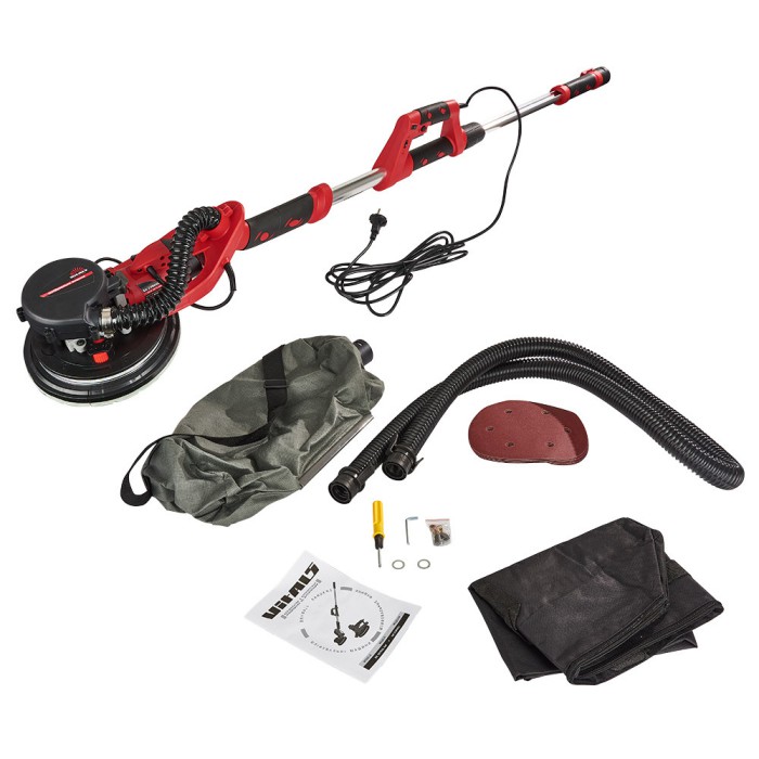 Шлифовальная машина для стен и потолка (жираф) Vitals Master SK 2380GL, 800 Вт, диаметр круга 225 мм, LED