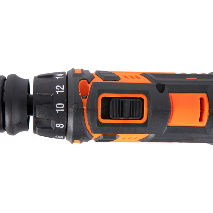 Шуруповерт аккумуляторный Tekhmann TCD-12 S2 BS Kit, 2 акк., DFR патрон, подсветка,кейс