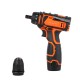 Шуруповерт аккумуляторный Tekhmann TCD-12 S2 BS Kit, 2 акк., DFR патрон, подсветка,кейс