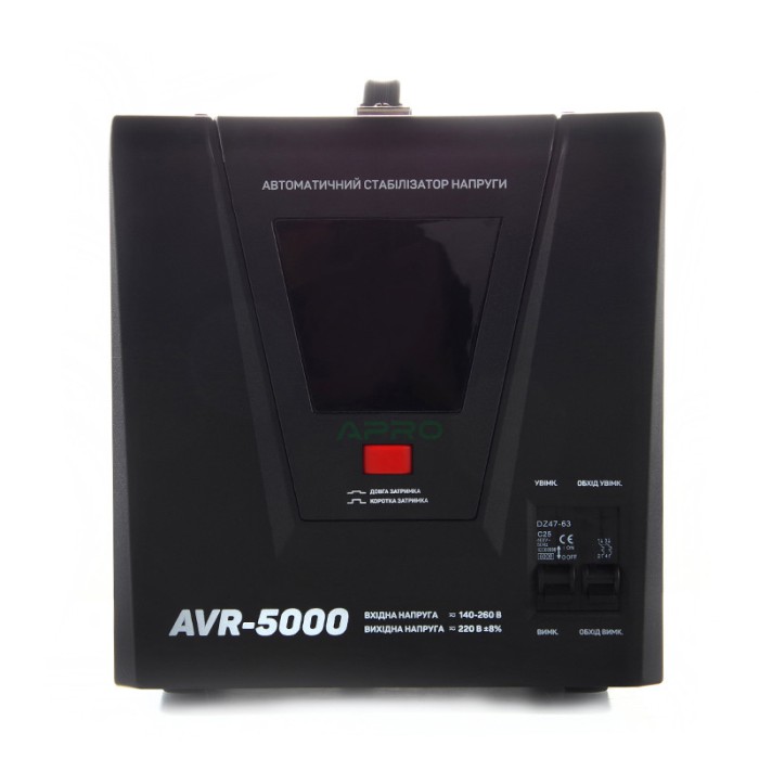 Стабилизатор напряжения релейный APRO AVR-5000