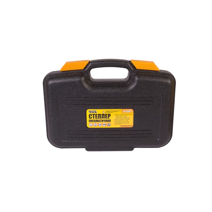 Степлер пневматический MASTERTOOL 81-6001, под скобу 12,7*0,65*0,95 мм (6-16 мм)