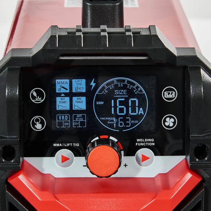 Зварювальний апарат (інвертор) Vitals MMA-1600 LCD