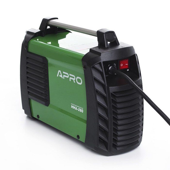 Сварочный аппарат инверторный APRO MMA-160, эл.5мм, + набор кабелей