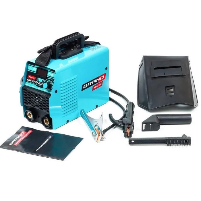 Зварювальний інвертор Grand ММА-340К (кейс, дисплей)
