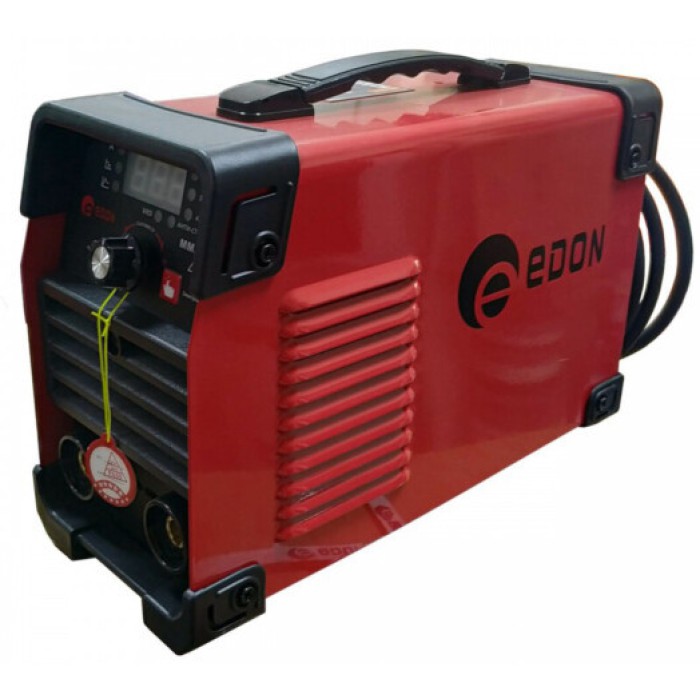 Зварювальний інверторний апарат Edon MMA 250, 5,5 кВт, ККД 85%, робочий цикл 60%, електрод 5 мм, сварок. струм 250 А