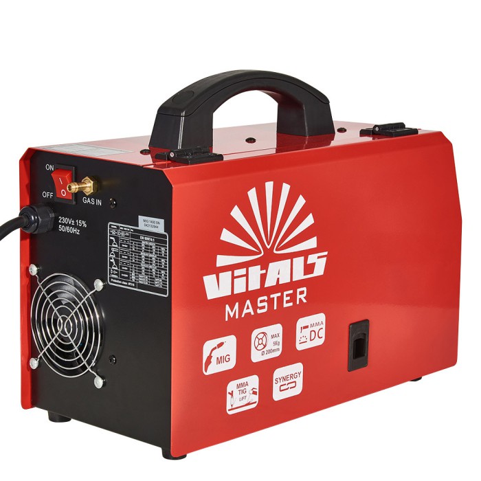 Зварювальний інверторний напівавтомат Vitals Master MIG 1400 SN