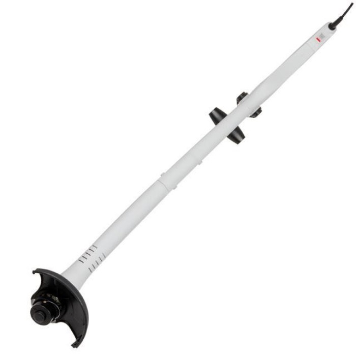 Тример електричний INTERTOOL DT-2243, 250 Вт, 230 В, 14000 об/хв, ширина скосу 200 мм, діаметр волосіні 1 мм.