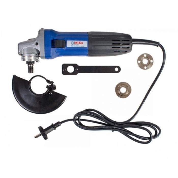 Кутова шліфувальна машина (болгарка) Витязь МШУ-125/1090, 1090 Вт, 11000 об/хв, диск 125 мм