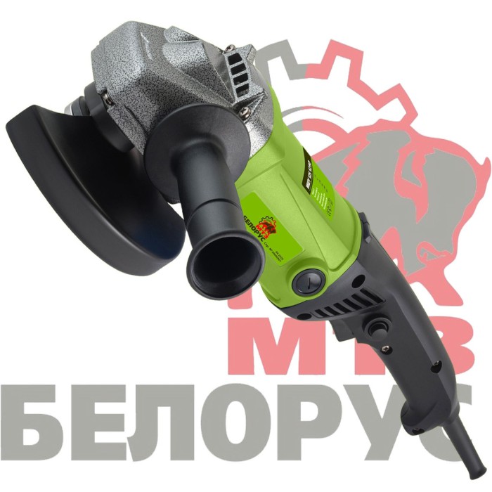 Кутова шліфувальна машина (болгарка) Білорус МШУ 180-2700, 2700 Вт, 7500 об/хв, диск 180 мм Кутова шліфувальна машина (болгарка) Білорус МШУ 180-2700, 2700 Вт, 7500 об/хв, диск 180 мм