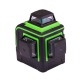 Уровень лазерный MASTERTOOL 30-1913, H360+2*V360, 3 лазерные головки GREEN, 0.2мм/м, 10м, Li-ion, сумка