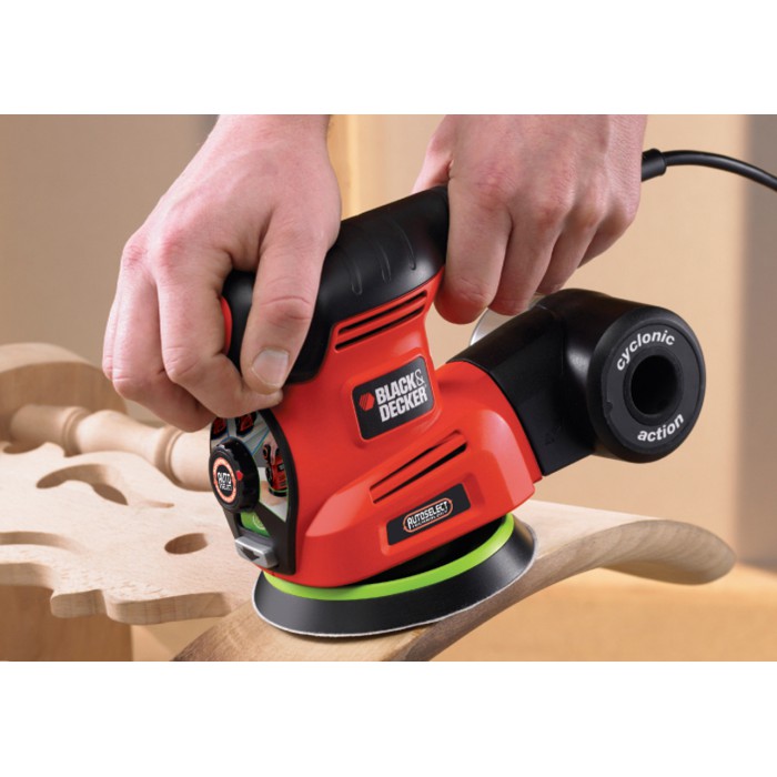 Вибрационная шлифмашина Black+Decker KA280K-QS, 220 Вт