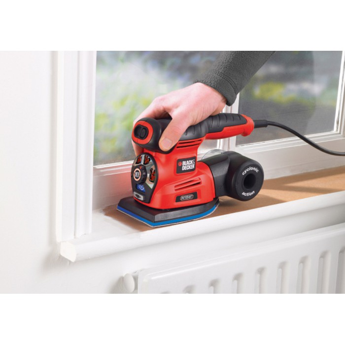 Вибрационная шлифмашина Black+Decker KA280K-QS, 220 Вт