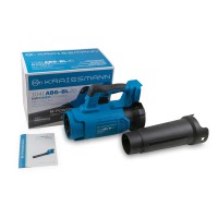 Повітродуйка акумуляторна KRAISSMANN 1041 ABG-BL 20MP, без АКБ та ЗУ, повітряний потік 5,8-34,5 м/с