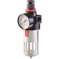 Повітряний фільтр + редуктор MasterTool 81-8553, мет., 1/2"