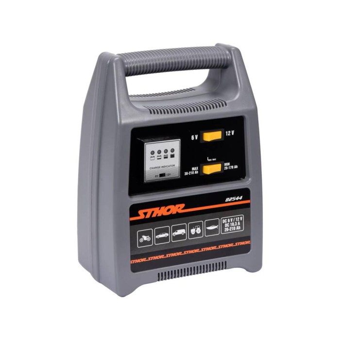 Зарядний пристрій для акумуляторів 6-12 В STHOR 82544